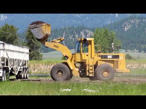 Cat 980C Working