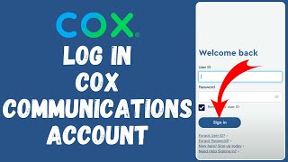 Cox Comm Login | How to Sign in to Cox Communications Account Online in 2024 (EASY!!)