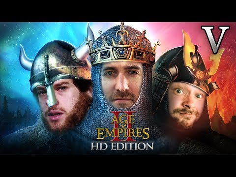 Age Of Empires 2 HD Edition 2v1 #05 | Florentin & Donnie vs. Marco