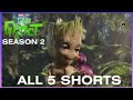 Marvel Studios' I Am Groot - Season 2 - ALL 5 SHORTS (4K) | Original Shorts | Disney+ (HD)