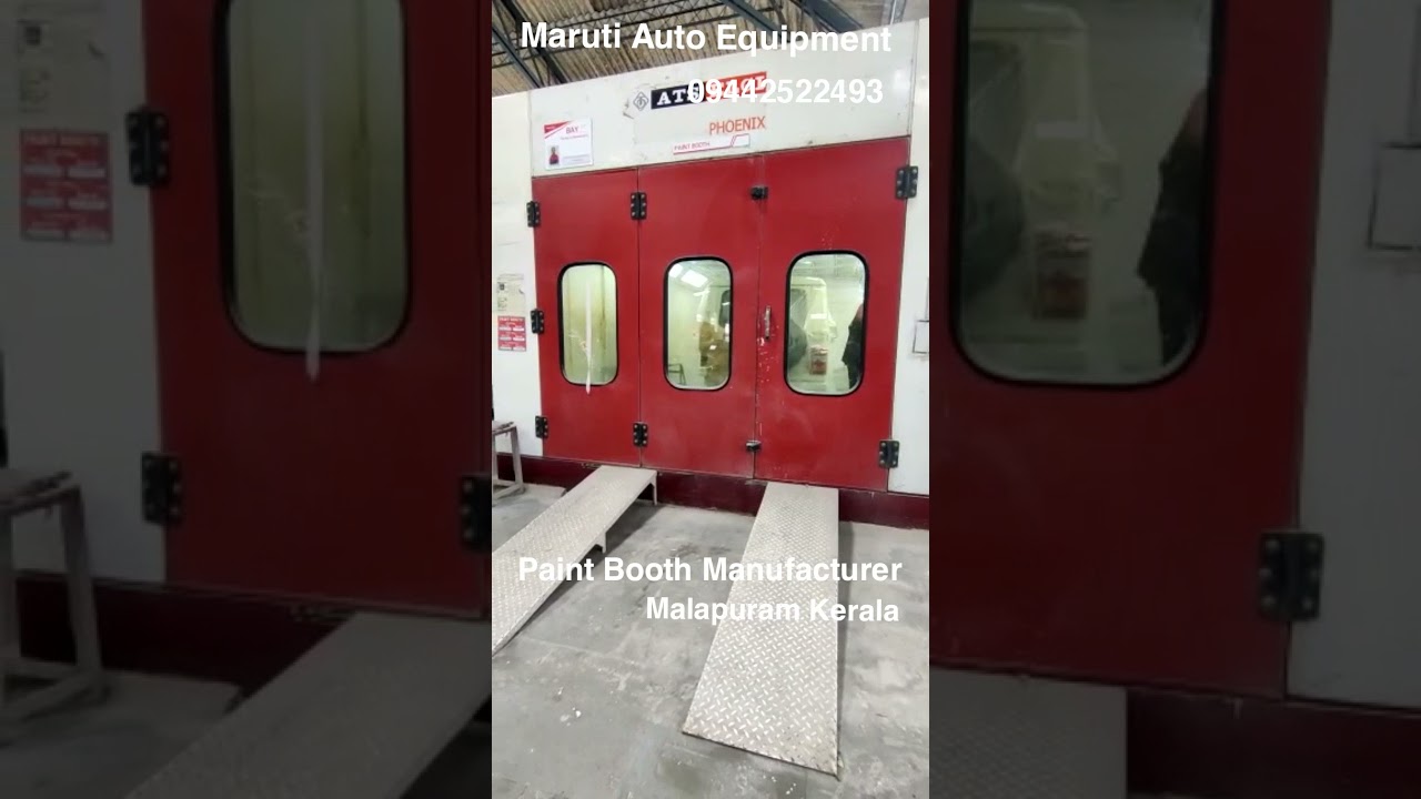 Paint Booth Manufacturer Malapuram Kerala Maruti Auto Equipment Contact-09442522493