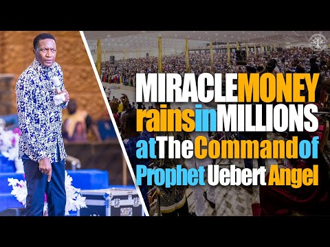 MIRACLE MONEY Rains in MILLIONS In Auchi At The Command of Prophet Uebert Angel