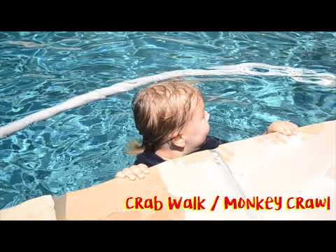 Crab Walk Technique for Toddlers & Kids - Learn How to Swim with Sunsational