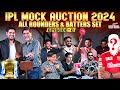 ALL ROUNDERS & BATTERS SET | EPISODE 02 | IPL MOCK AUCTION 2024 | Cheeky Cheeka