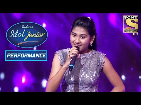Nithyashree's Graceful Performance On 'Saathiya Tune Kya Kiya' | Indian Idol Junior 2