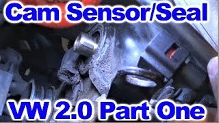 How to replace the Camshaft Position Sensor  on VW 2.0 L  Part One