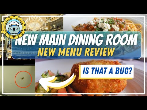 NOVO menu principal da sala de jantar da Royal Caribbean | Revisão honesta de mudanças controversas