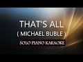 THAT S ALL MICHAEL BUBLE PH KARAOKE PIANO By REQUEST COVER CY