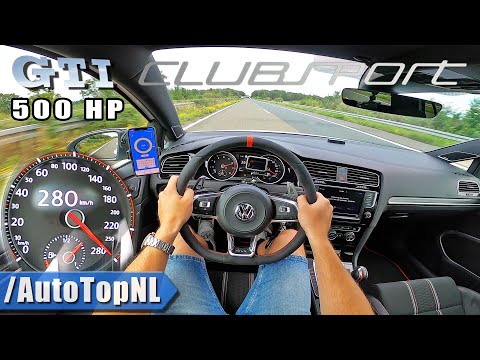 500hp Vw Golf Gti Clubsport Tvs 280km H On Autobahn No Speed Limit By Autotopnl Autotopnl 히든 카를 찾으세요