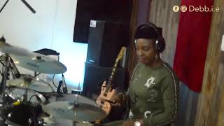 Aza - Davido, DMW #DrumCover by Debbie DrummerGirl