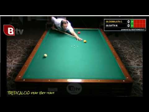 DIOMAJUTA vs GATTA - 6^PROVA BILIARDO BTP 2016 VARESE