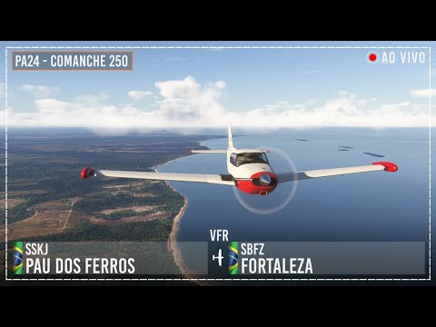 Flight Simulator 2024 | VFR Raiz | Pau dos Ferros - Fortaleza | IVAO
