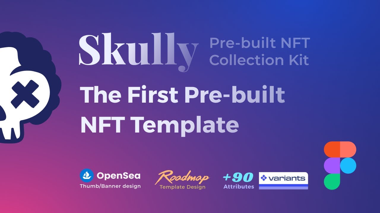 How to use Skully Pre-built NFT Template - Quick Look (Figma)