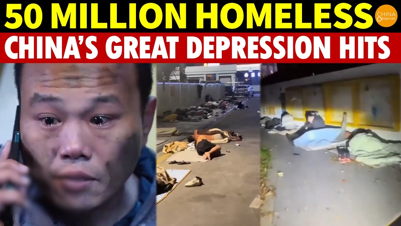 China’s Great Depression Hits, 50 Million Homeless, Youth Cornered and Starting to Rebel