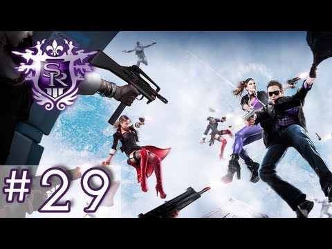 Saints Row the Third Co-op Walkthrough with Diction Part 29 - Building Defense