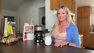 Gourmia Drip Coffee Maker – 5 Cup, One-Touch Brew, Pause &amp; Serve 