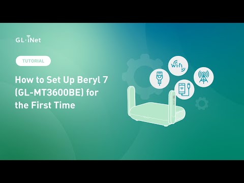 First-Time Setup for Beryl 7 (GL-MT3600BE) | BE3600 Dual-band Wi-Fi 7 Travel Router