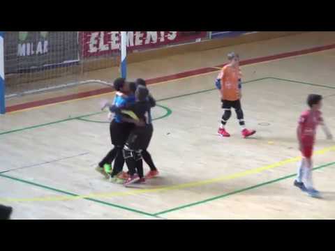 Resum Club Manresa FS - AEE Vedruna Puigcerdà. 1a divisió Aleví de FS.