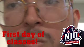 First Day of classes as a Transfer Student at NJIT!