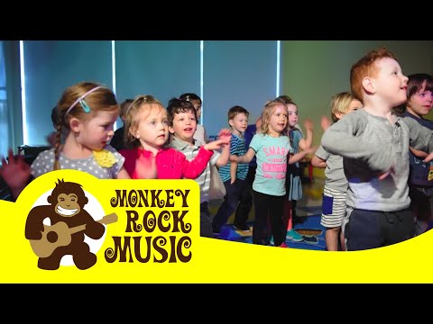 I Can't Fly | Monkey Rock Music | Kids Dance Songs & Nursery Rhymes