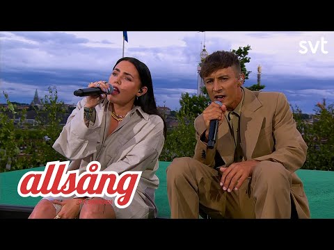 Daniel Adams-Ray feat. Miriam Bryant - Avundsjuk på regnet | Allsång på Skansen 2020