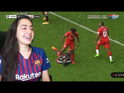 MESSI FAN REACTS TO ISHOWSPEED HIGHLIGHTS IN THE SIDEMEN CHARITY MATCH