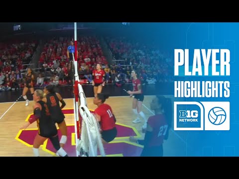 Andi Jackson Highlights vs. USC | Nebraska Volleyball | 11/16/2025