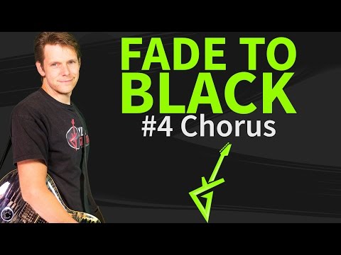 How To Play Fade to Black On Guitar Lesson #4 Chorus - Metallica Tutorial