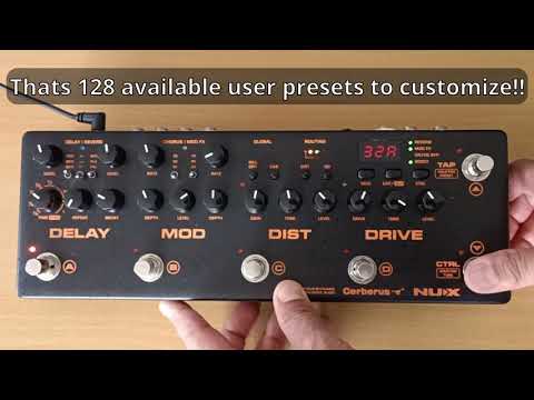 Analog style multi FX pedal under $500!! - NUX Cerberus (Part 1)