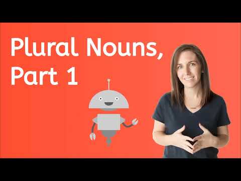 Plural Nouns for Kids Part 1!