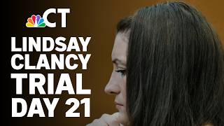 LIVE: Lindsay Clancy Trial Day 21 | Testimony continues