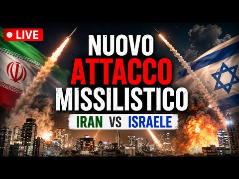 LIVE - RAPPRESAGLIA IRANIANA SU ISRAELE