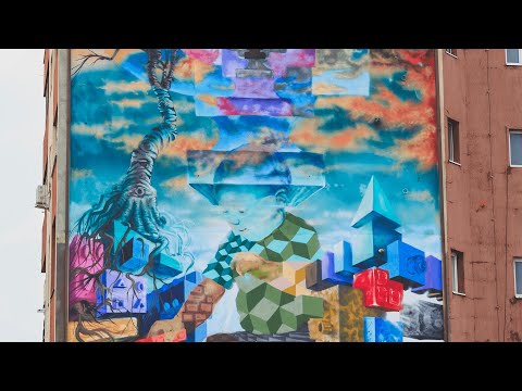 Intuitia by Obie Platon @ ZIDART 2019 | Street Art Romania, Bacau