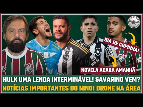 NOVIDADES SOBRE O NINO, DRONE NA ÁREA, HULK NOVELA INTERMINÁVEL