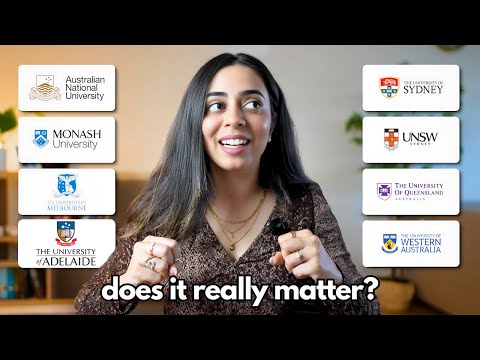 Watch this before picking a University in Australia