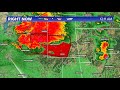 Live team coverage of Benton County tornado damage