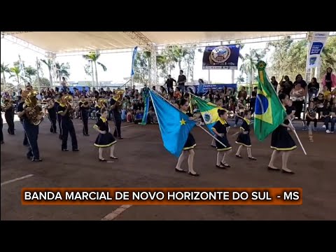 BANDA MARCIAL MUNICIPAL DE NOVO HORIZONTE DO SUL  - MS