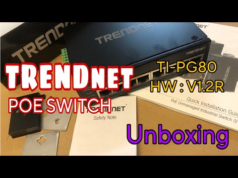 TRENDNET POE UNMANAGED INDUSTRIAL SWITCH | Unboxing