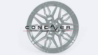 CONCAVER CVR6 hliníkové disky 9x19 (rozteč a ET na zakázku) Double Tinted Black