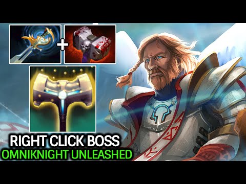 Omniknight Unleashed – Echo Saber + Basher Right Click Boss Dota 2