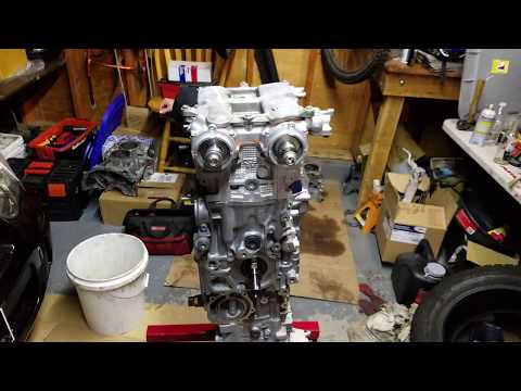 EJ257 ARP Head Stud Install