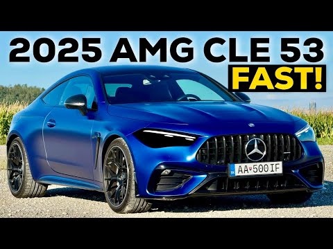 2025 Mercedes-AMG CLE 53 Coupe FULL Drive | 0-60 in 3.44s, Amazing Comfort & Real Consumption