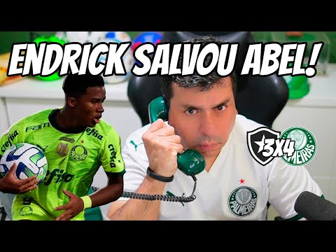 ENDRICK salvou ABEL FERREIRA! Virada histórica e a Turma do Amendoim explica!