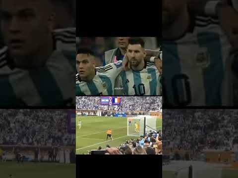 Lionel Messi Reaktion als er die WM gewonnen hat 2022