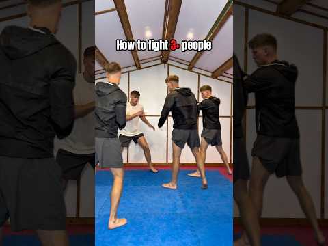 How to fight 3+ people….