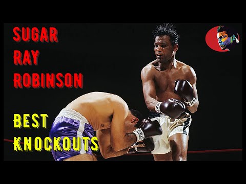 Sugar Ray Robinson Best Knockouts HD ElTerribleProduction