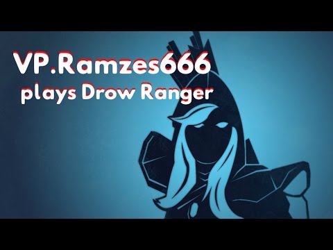 VP.Ramzes666 plays Drow Ranger | Tough game with PA | Dota 2 | Patch 7.00