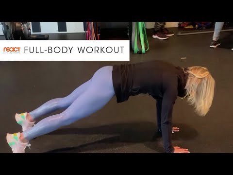 Full-Body Workout with React PT's Michele Schultz, PT, DPT, Cert. DN