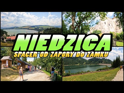 NIEDZICA Spacer od Zapory do Zamku - Niedzica walking tour - Poland [4k]