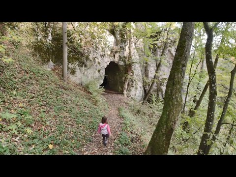 S Barunkou v jeskyních Moravského krasu 22.10.2020